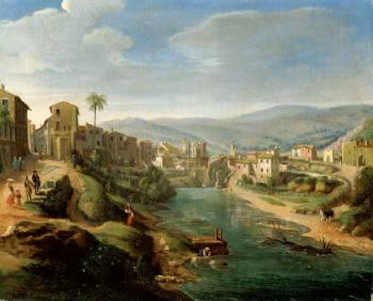 View of Tivoli by Gaspar van Wittel