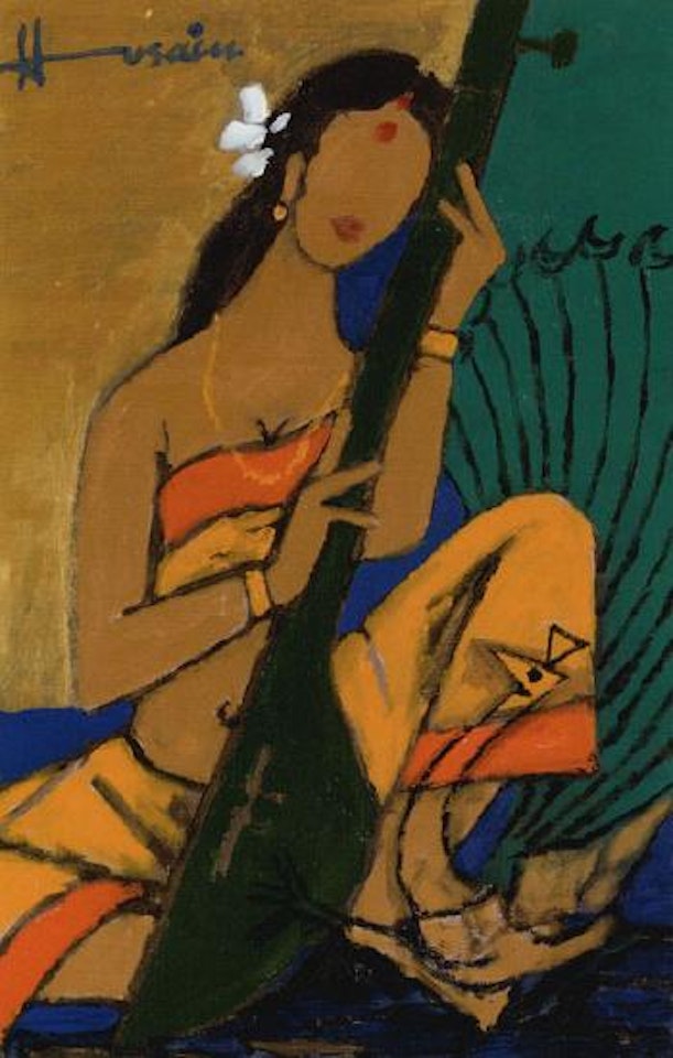 Musician by M.F. Husain