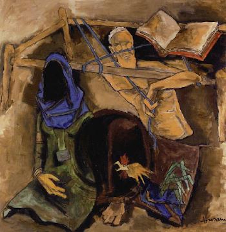 Earth by M.F. Husain