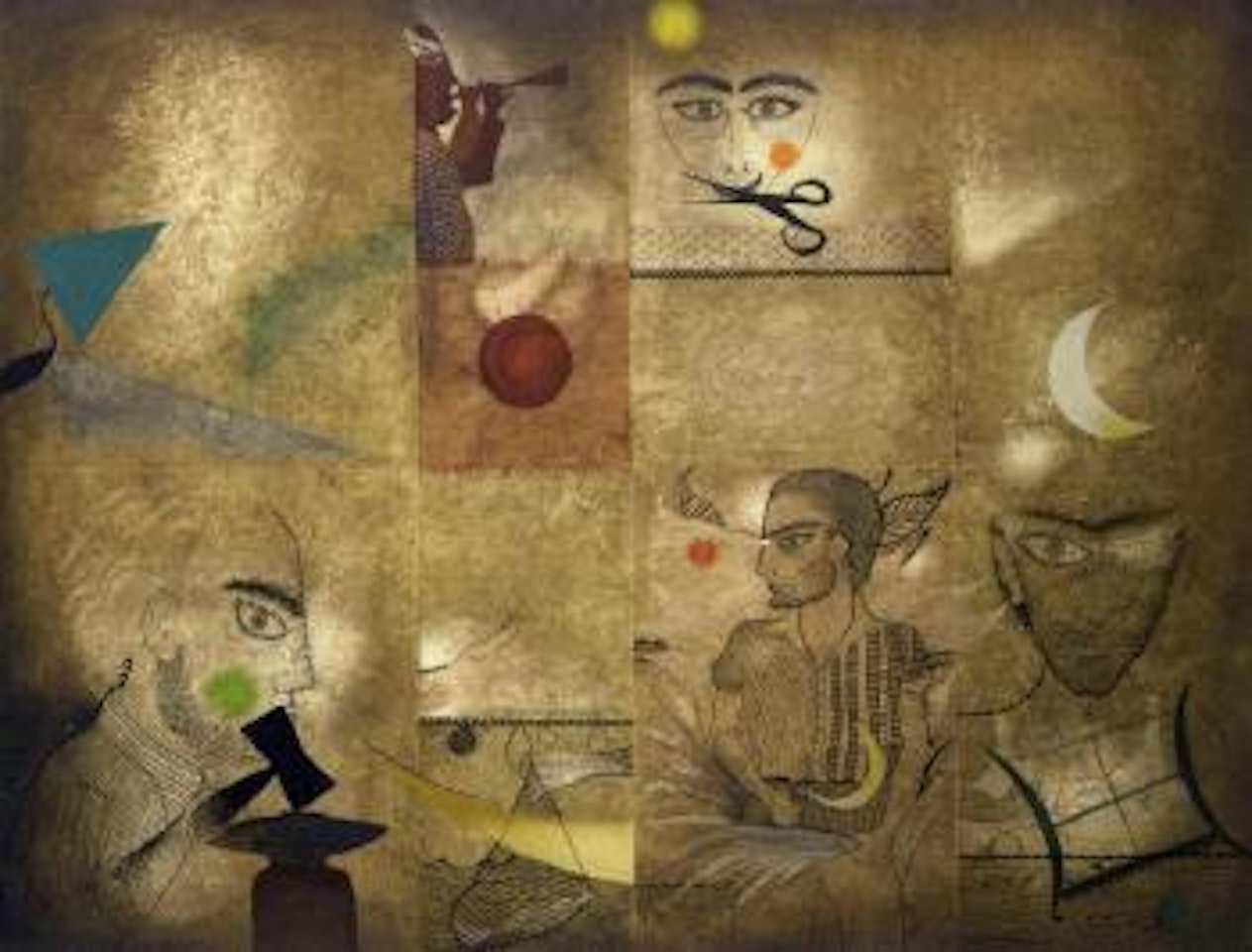 Los oficios by Antoni Tapies