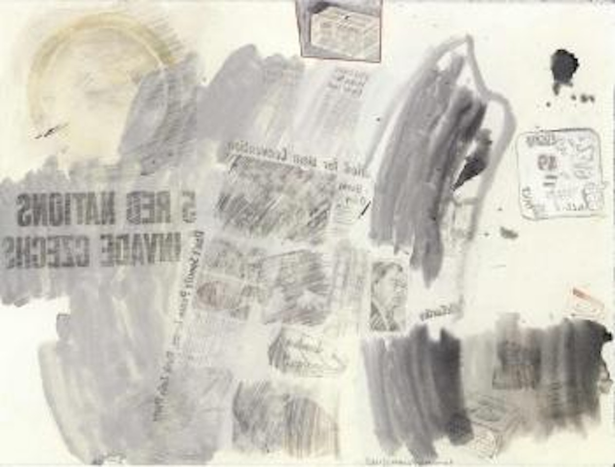 Untitled by Robert Rauschenberg