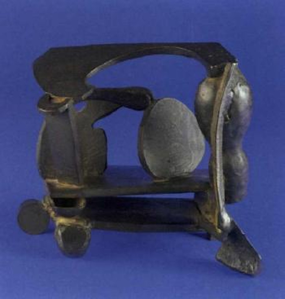 Small bronze e by Anthony Caro