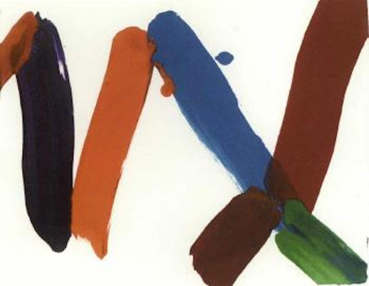 Untitled by Sam Francis