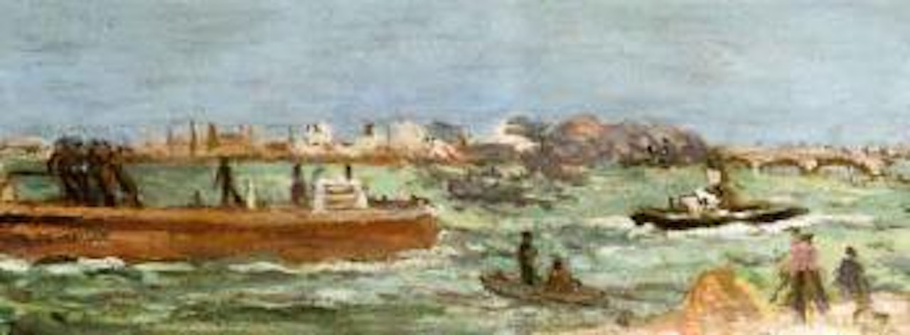 Le Remorqueur by Maximilien Luce