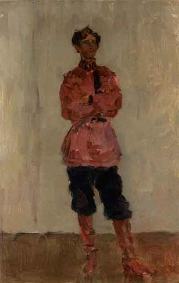 Portrait of a Cossack by Isaac Israels