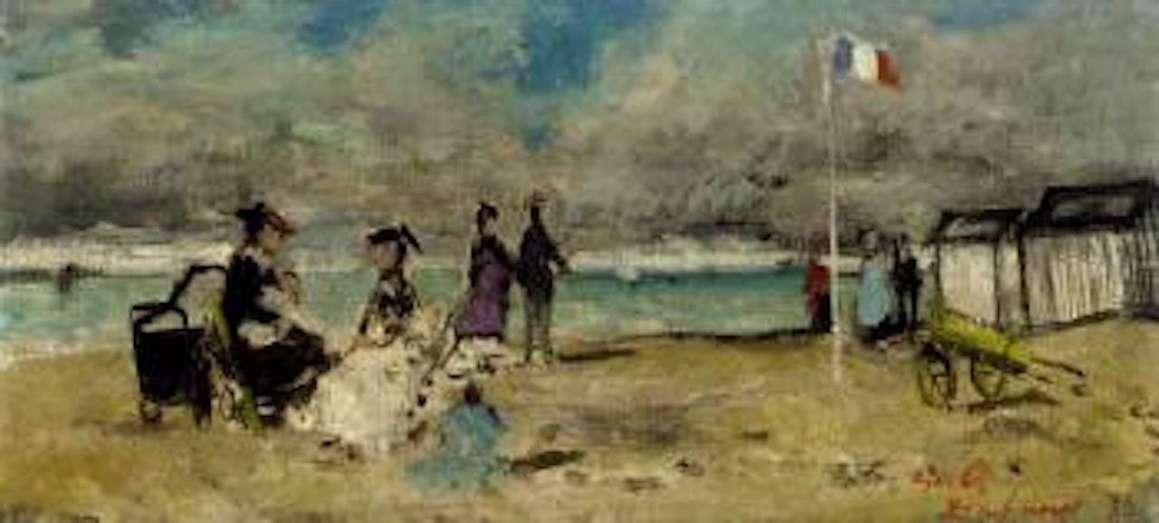 Honfleur, plage by François Gall