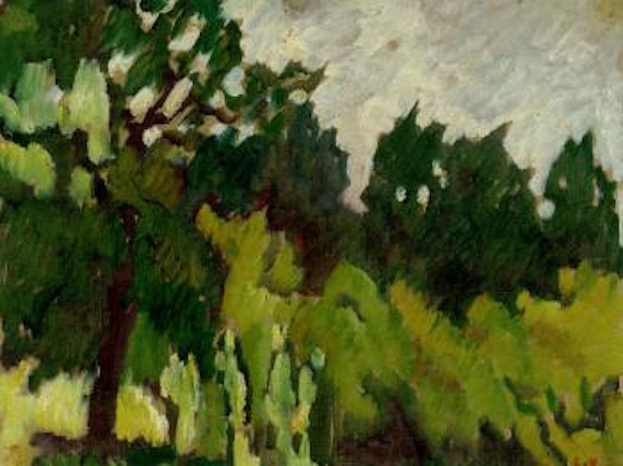 Les arbres by Louis Valtat