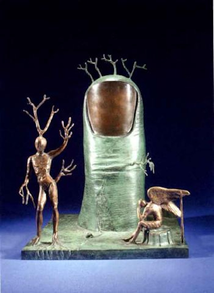 La vision de l'ange by Salvador Dali