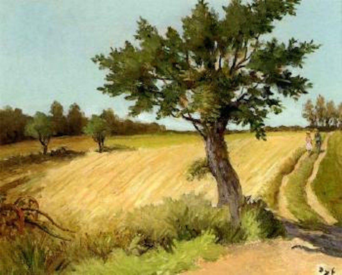 Le chene, Bretagne by Marcel Dyf