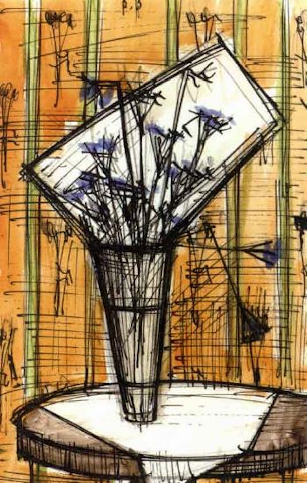 Vase de fleurs by Bernard Buffet
