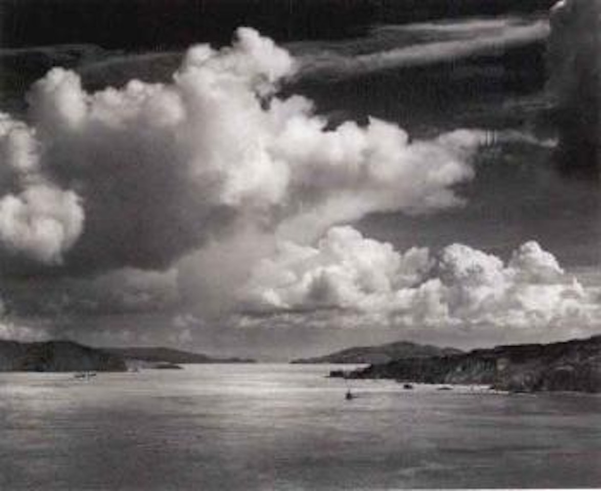 Golden Gate before the Bridge, San Francisco by Ansel Adams