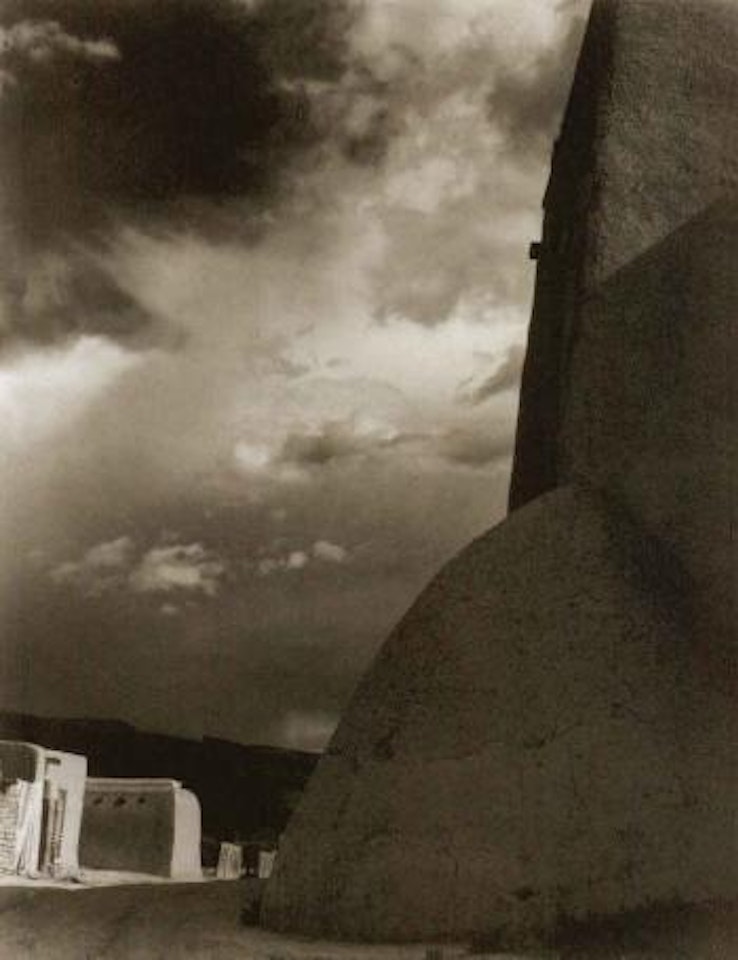 Buttress, Ranchos de Taos Church, New Mexico by Paul Strand