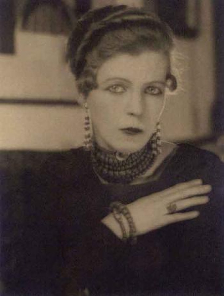 Portrait of Nancy Cunard by Man Ray
