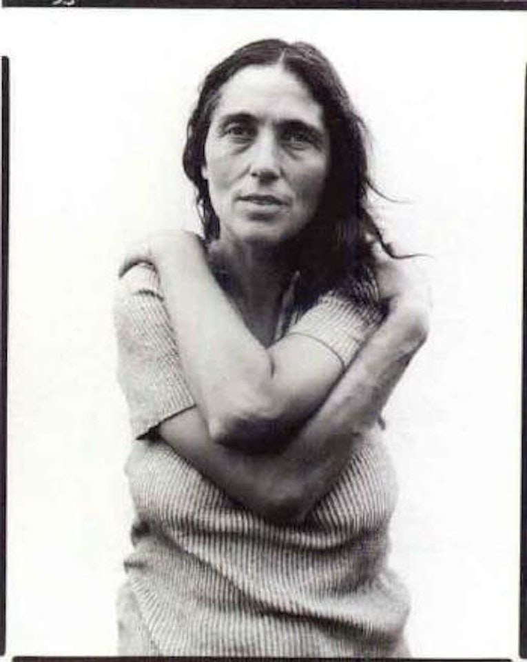 June Leaf, sculptress, Mabou Mines, Nova Scotia by Richard Avedon