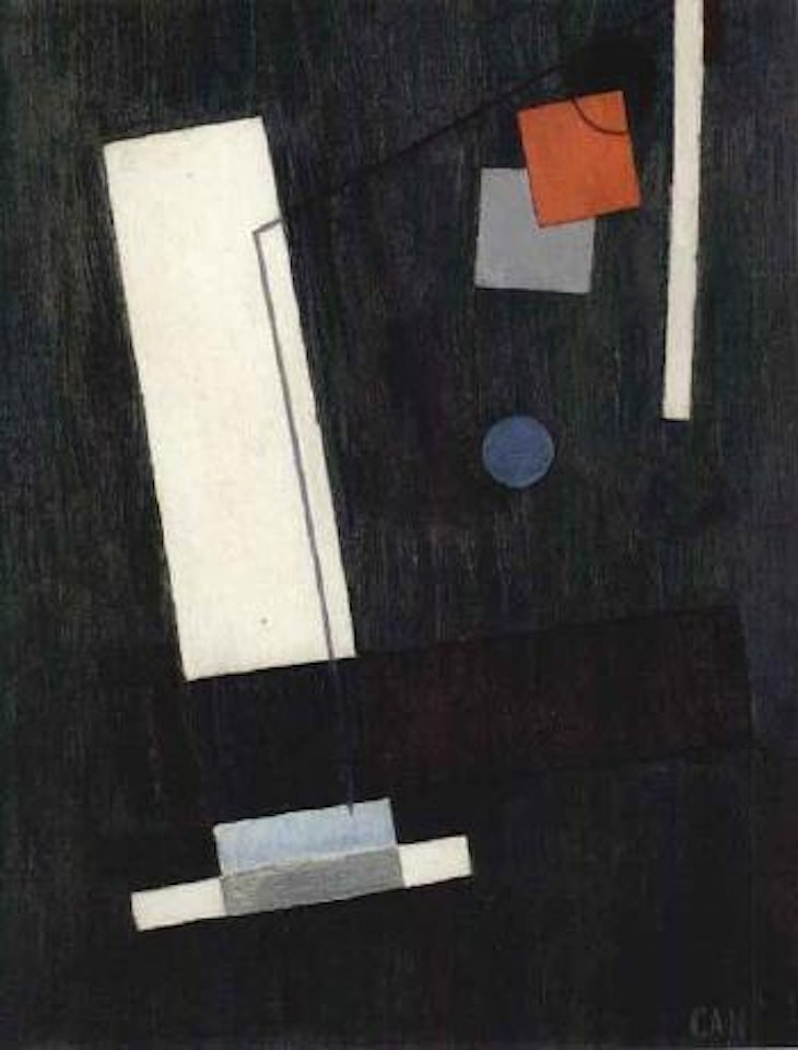 Plan geometric composition by Gosta Adrian-Nilsson