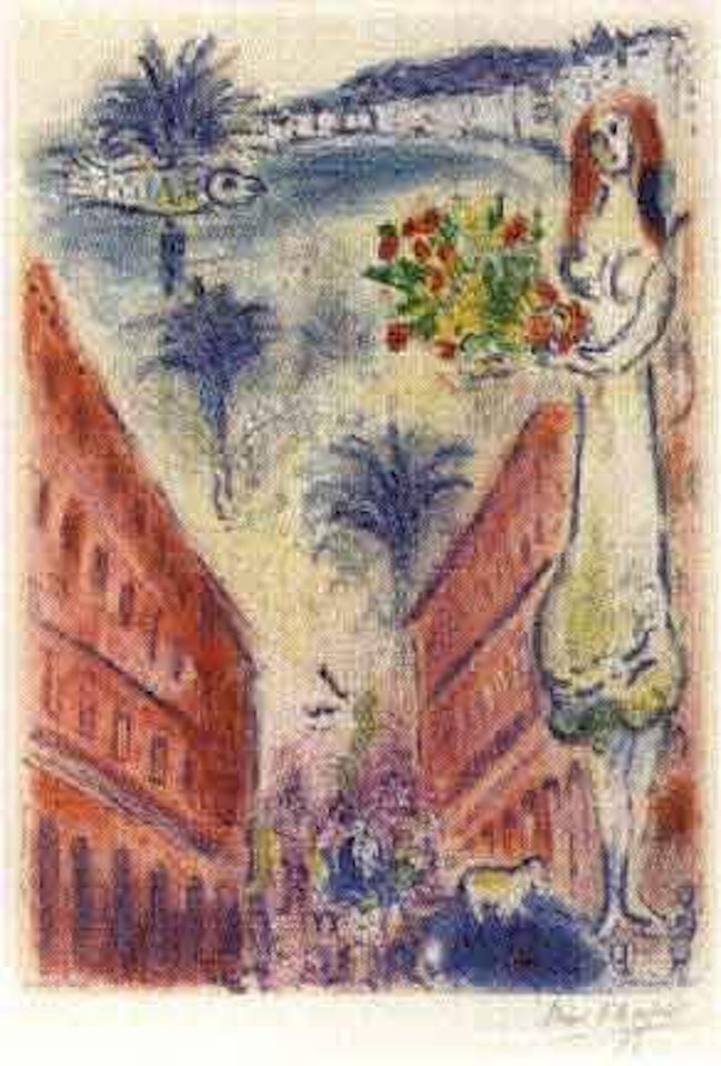 Avenue de la Victoire a Nice by Charles Sorlier