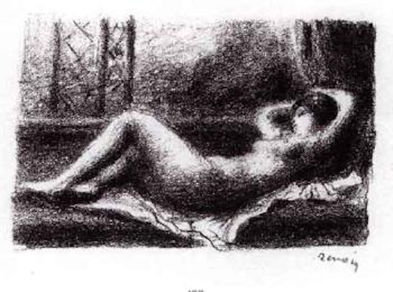 Odalisque by Pierre-Auguste Renoir