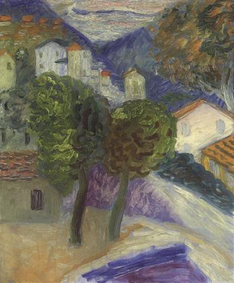 Landscape from St Paul by Sigrid Hjertén