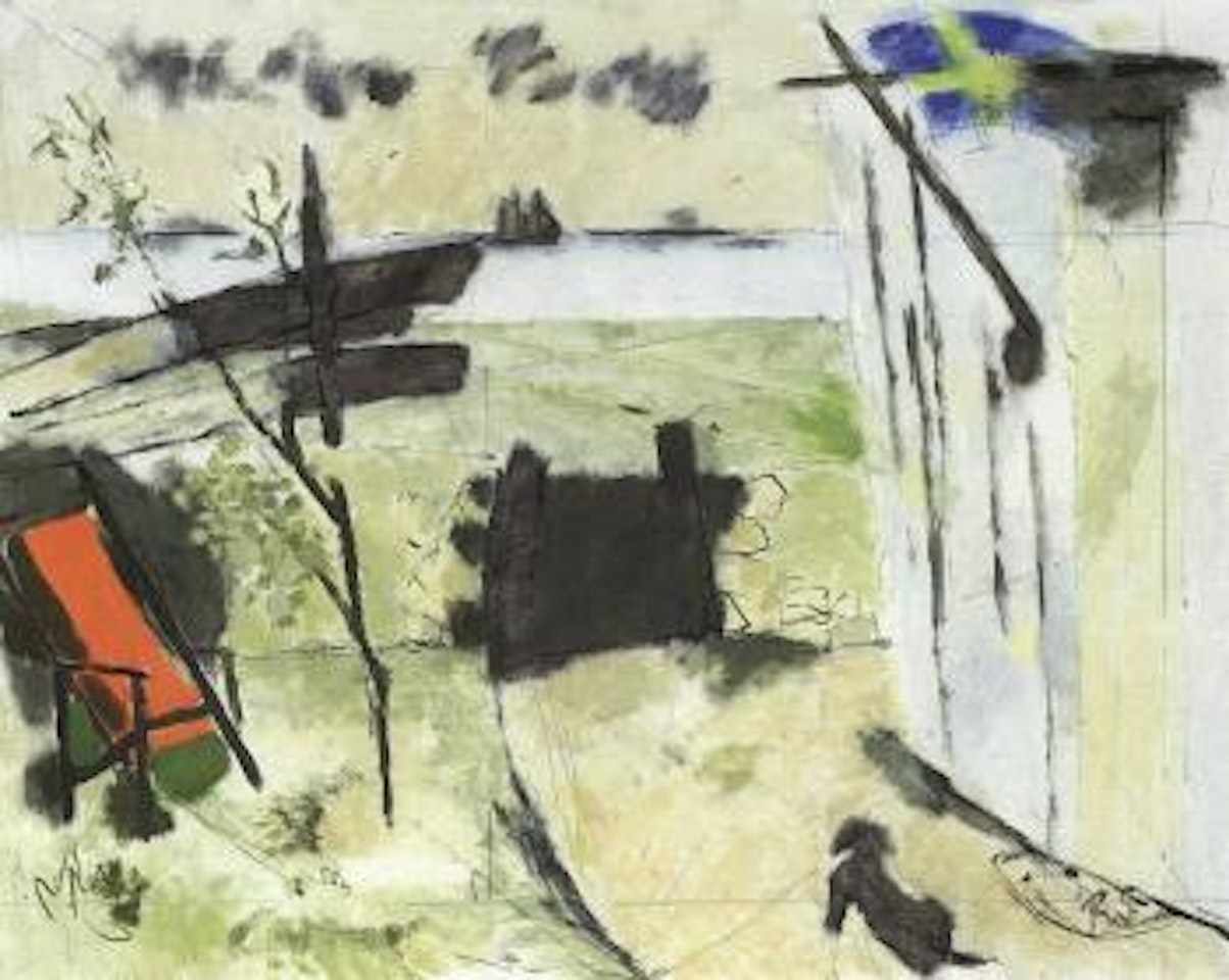 Gate in the shade II by Ragnar Sandberg