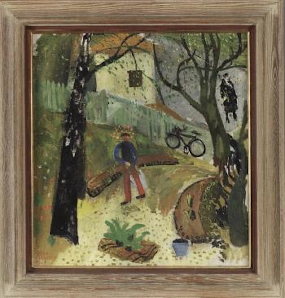 The gardener at Tattby by Sven Erixson