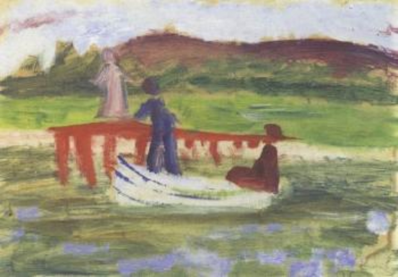 Going ashore by Ragnar Sandberg