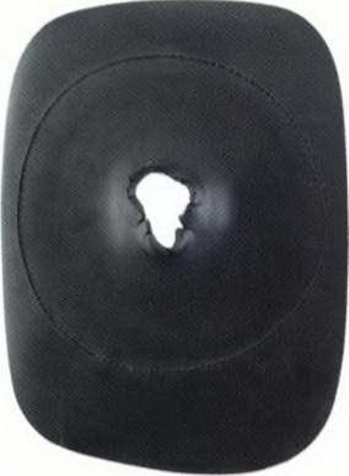 Concetto Spaziale - cratere by Lucio Fontana