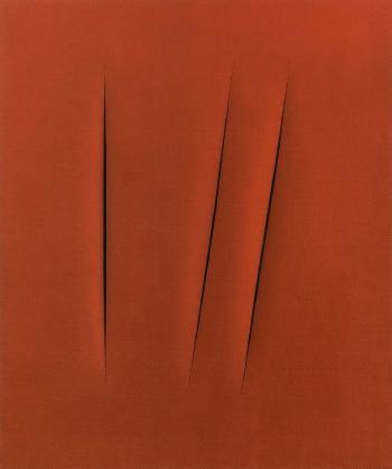 Concetto Spaziale - attese by Lucio Fontana