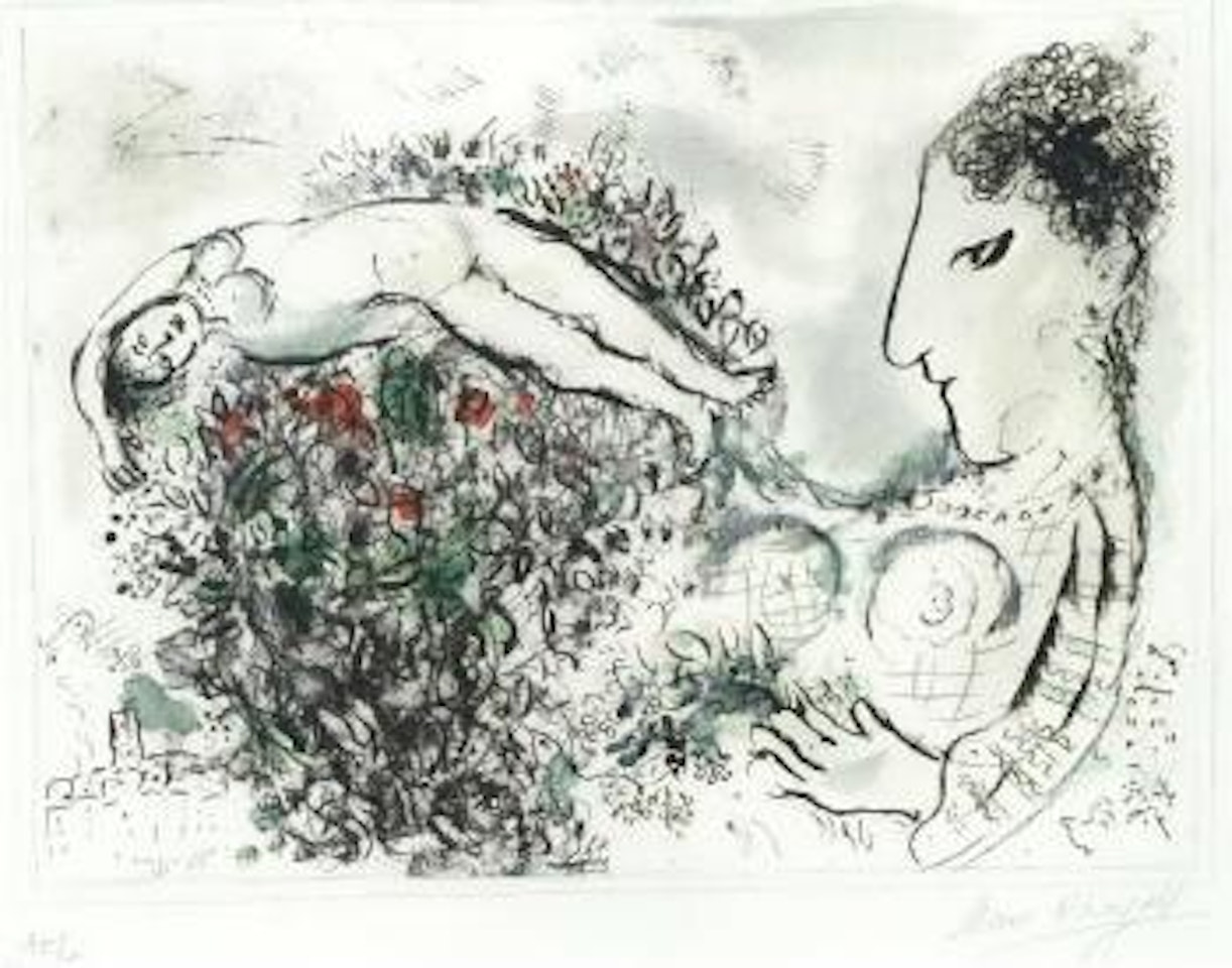 Le petit nu by Marc Chagall