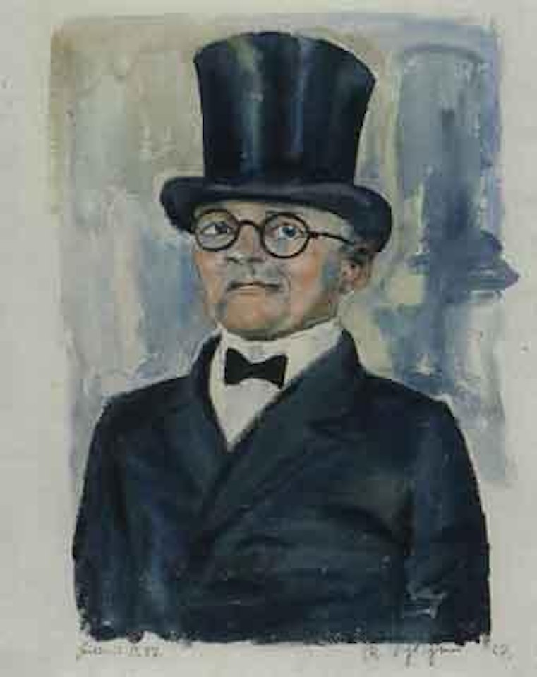 Portrait by Rudolf Schlichter