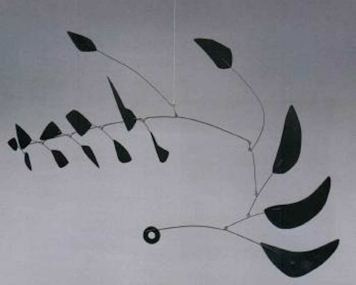 Black scorpion by Alexander Calder