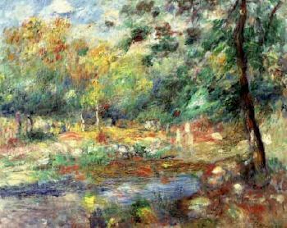 Paysage d'ete by Pierre-Auguste Renoir