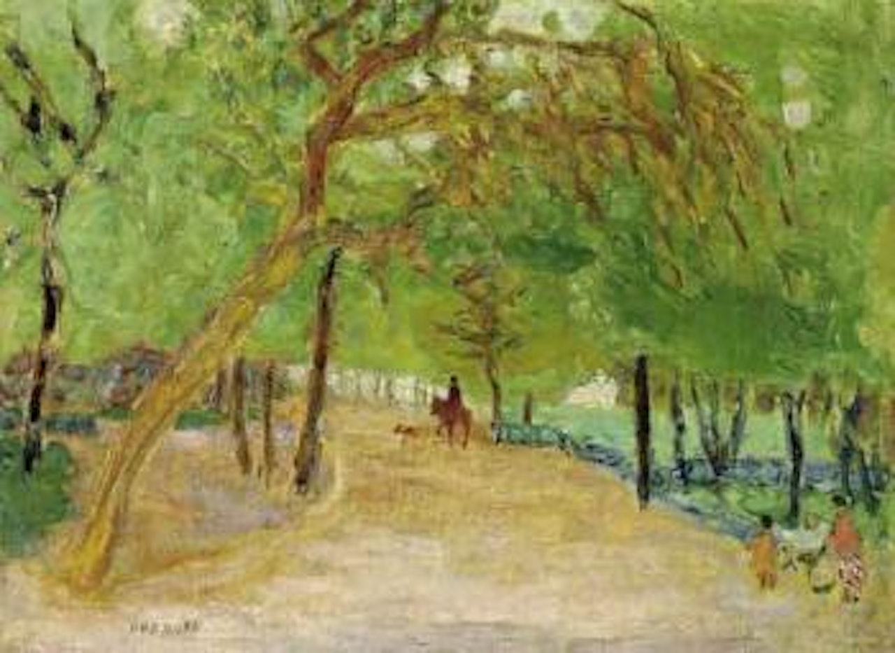 Le bois de Boulogne by Pierre Bonnard