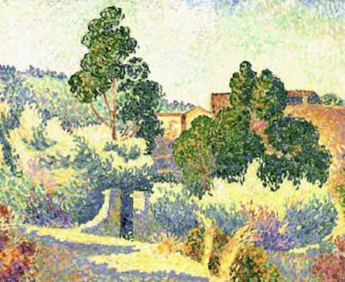 Paysage de Bormes by Henri Edmond Cross