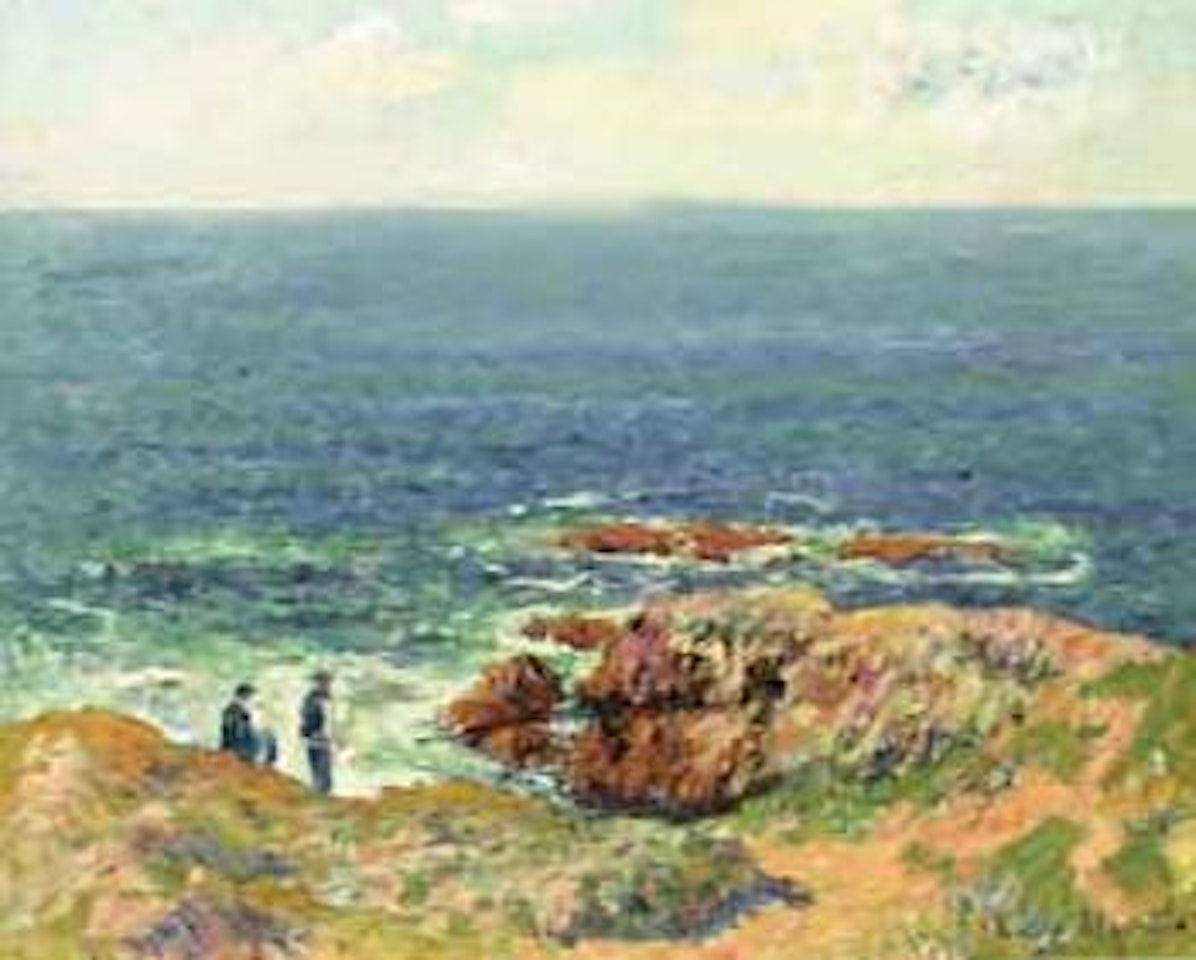 La cote bretonne by Henry Moret