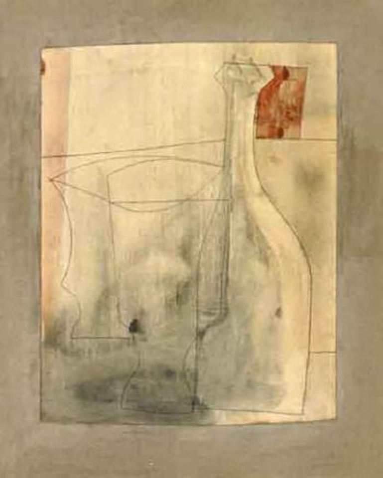 Red smoke by Ben Nicholson, O.M.