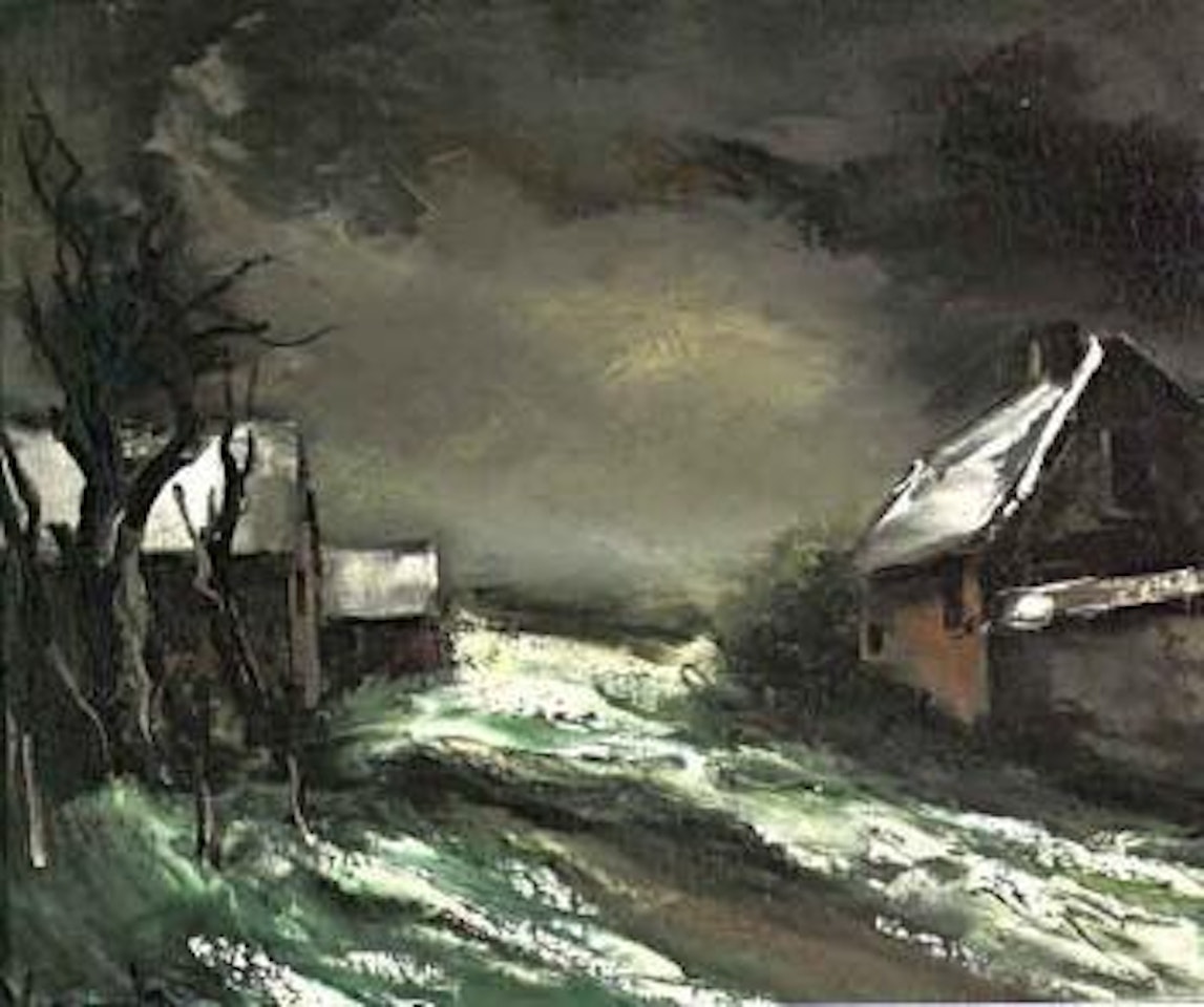 Paysage d'hiver by Maurice de Vlaminck