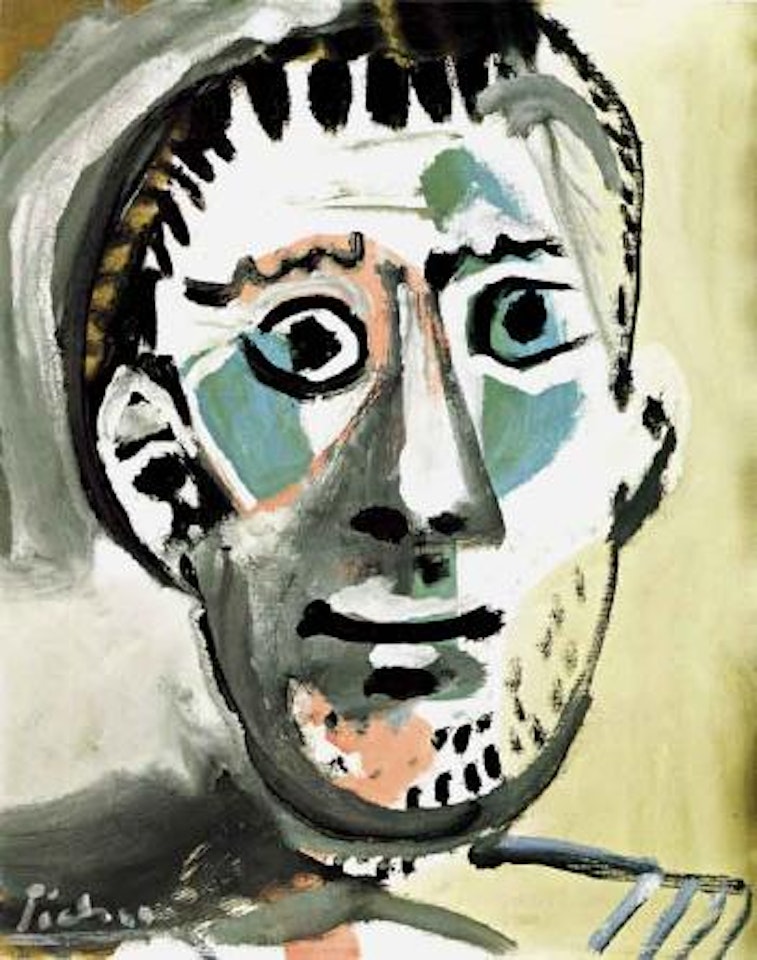 Tete d'homme by Pablo Picasso