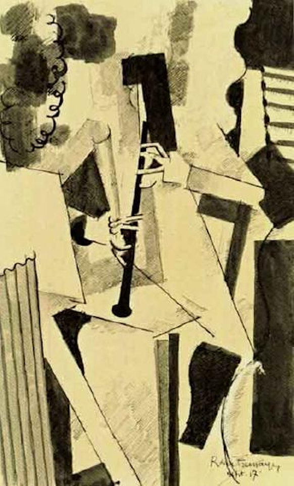Joueur de clarinette by Roger de la Fresnaye