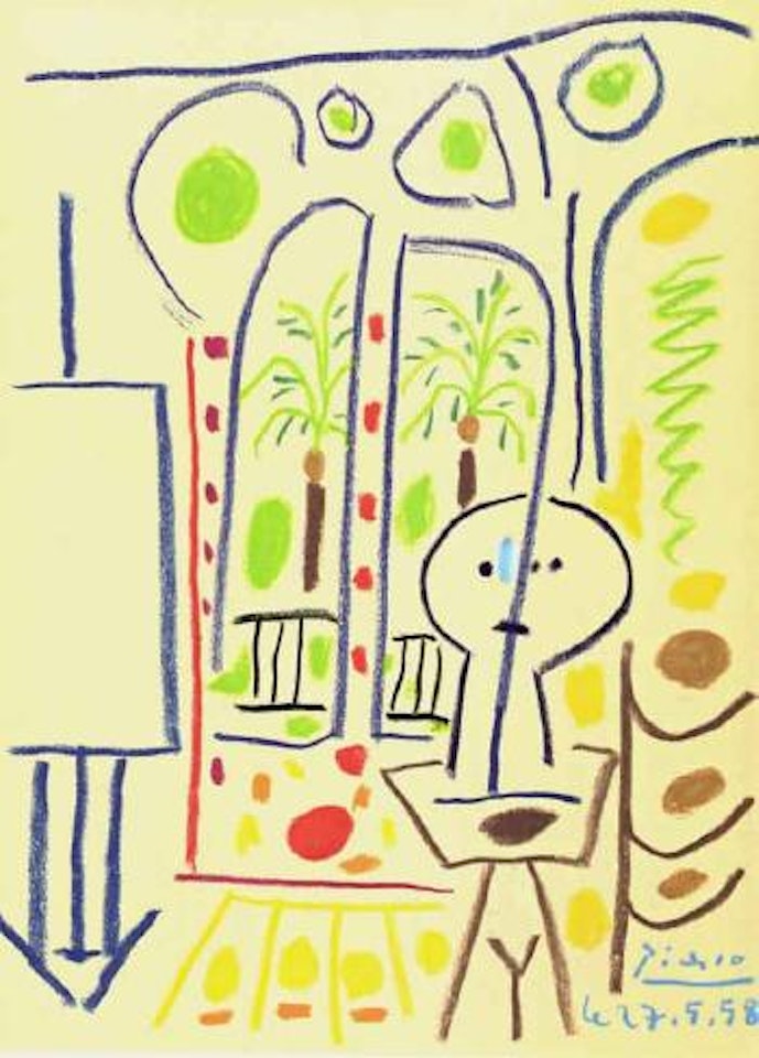 L'atelier by Pablo Picasso