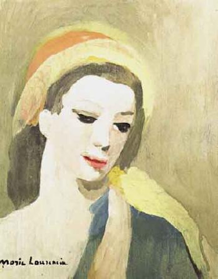 Jeune femme au turban by Marie Laurencin