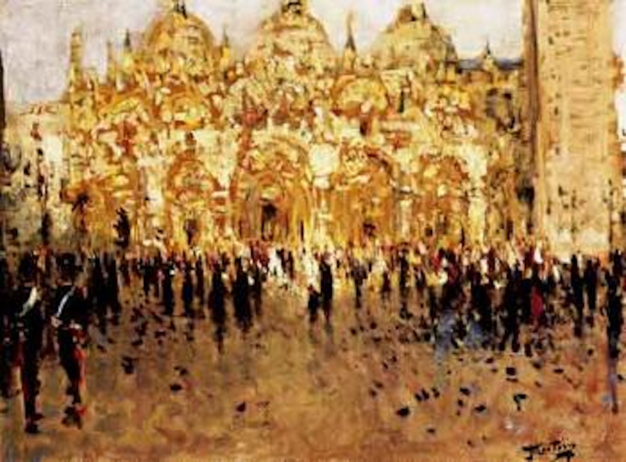 Basilica di San Marcos by Pierre Eugène Montezin