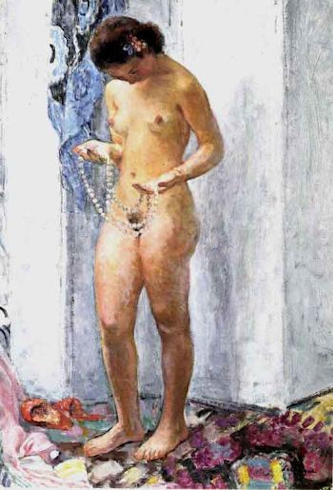 Nu au collier de perles by Henri Lebasque