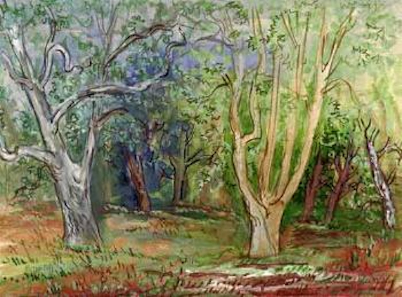 Sous-bois by Jean Dufy