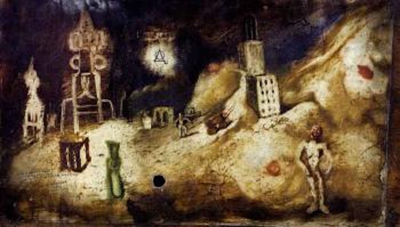 A Elsi Houston-Peret, cette espace de chose by Victor Brauner