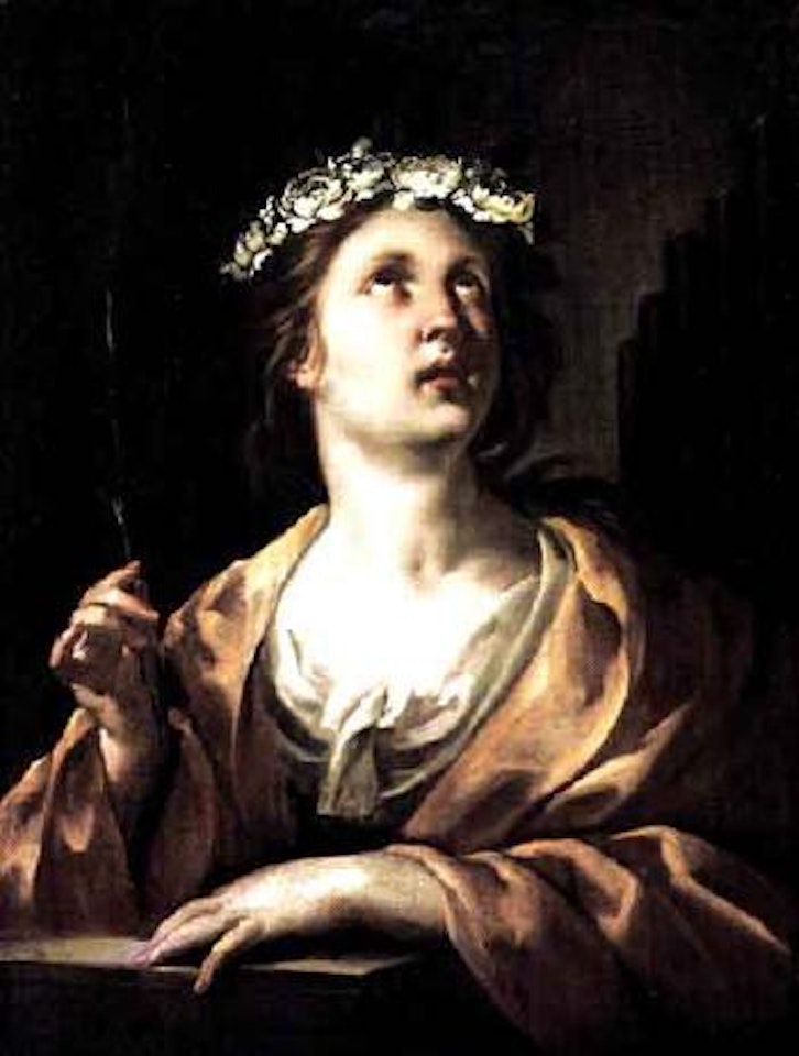 Saint Cecilia by Roman School
