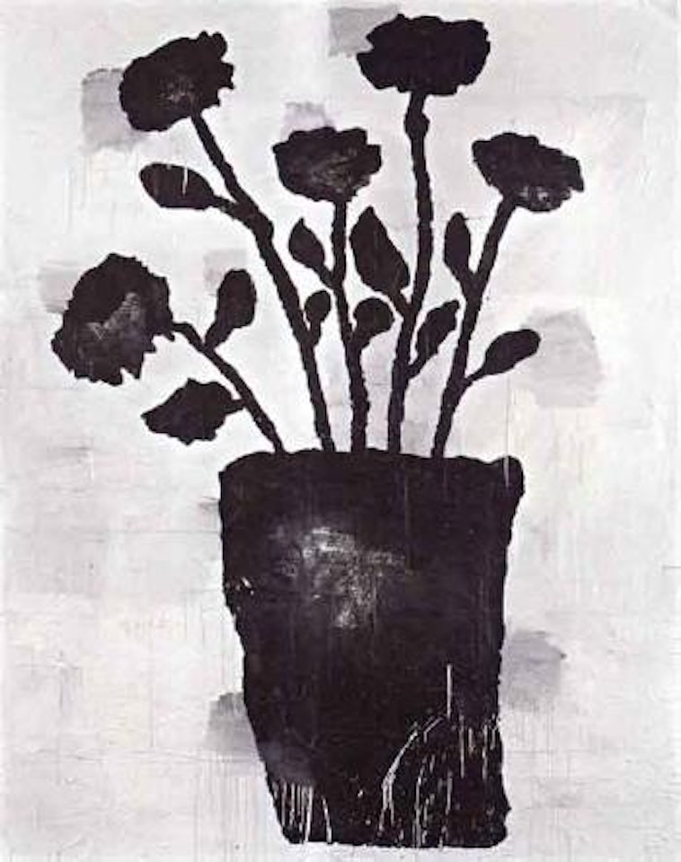 Flowers num 1-97 by Donald Baechler