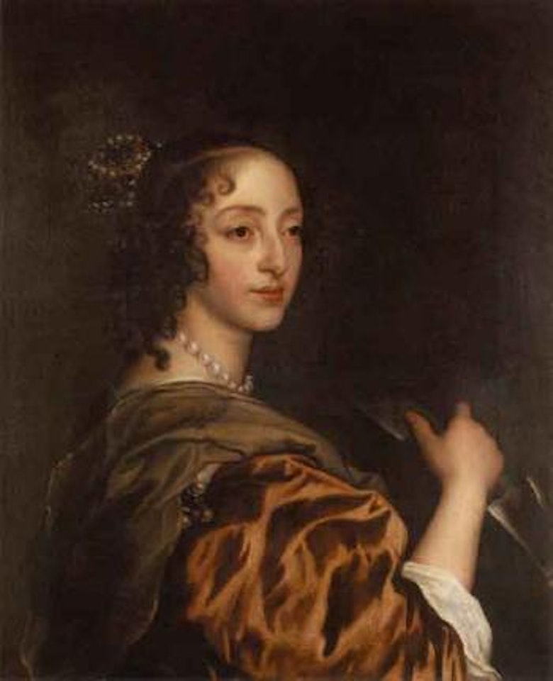 Portrait of Queen Henrietta Maria, as St Catherine by Anthony van Dyck