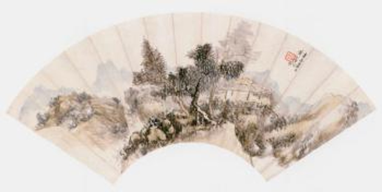 Landscape by Huang Binhong