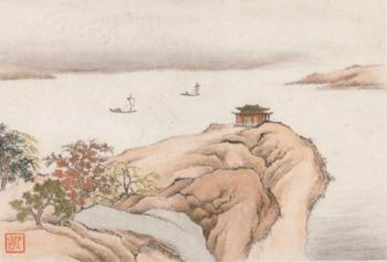 Landscapes by Wu Hufan