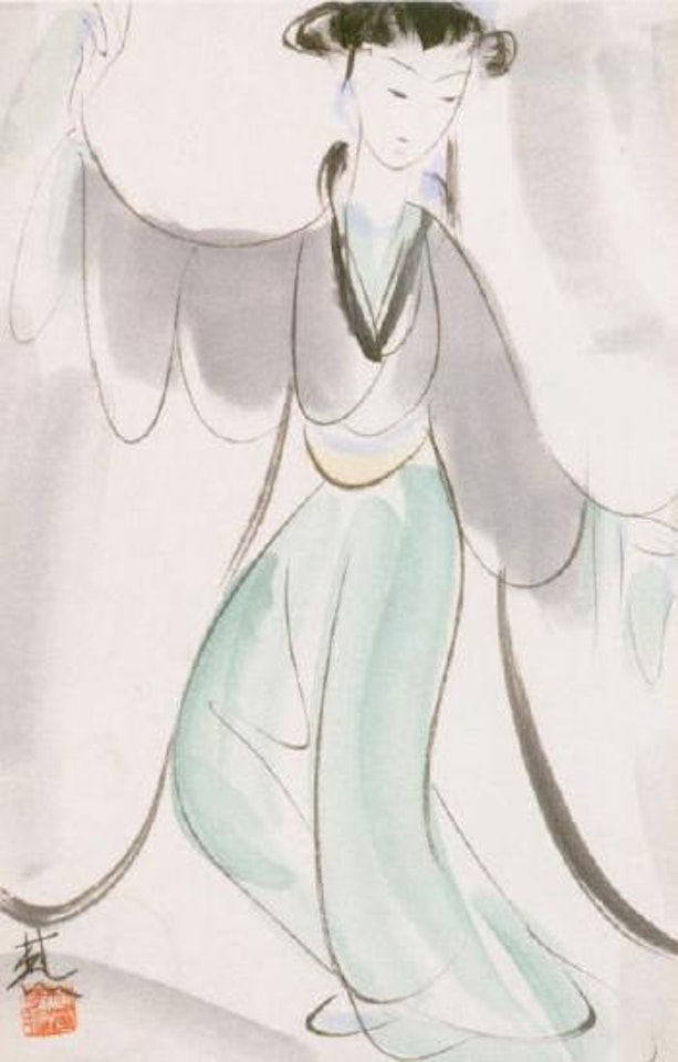 Ladies by Lin Fengmian